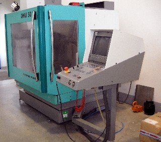 The CNC Machine Donated by the Roatary Clubs