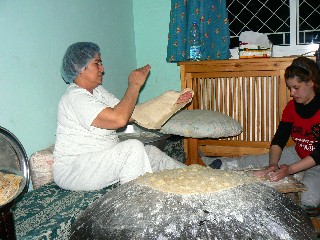 Baking Traditional Lebanese Bread