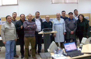 Trainers from Lebanon in Mercedes Workshops Amman