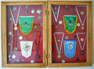 Display of Medals by George Eid Eid 