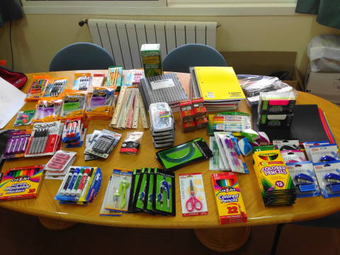 Stationery Items Donated by Shalabies 