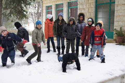 JLSS Children Enjoying the Snow